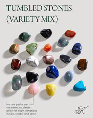 Kalifano stones in hand evoke tactile detail for crafts and displays.