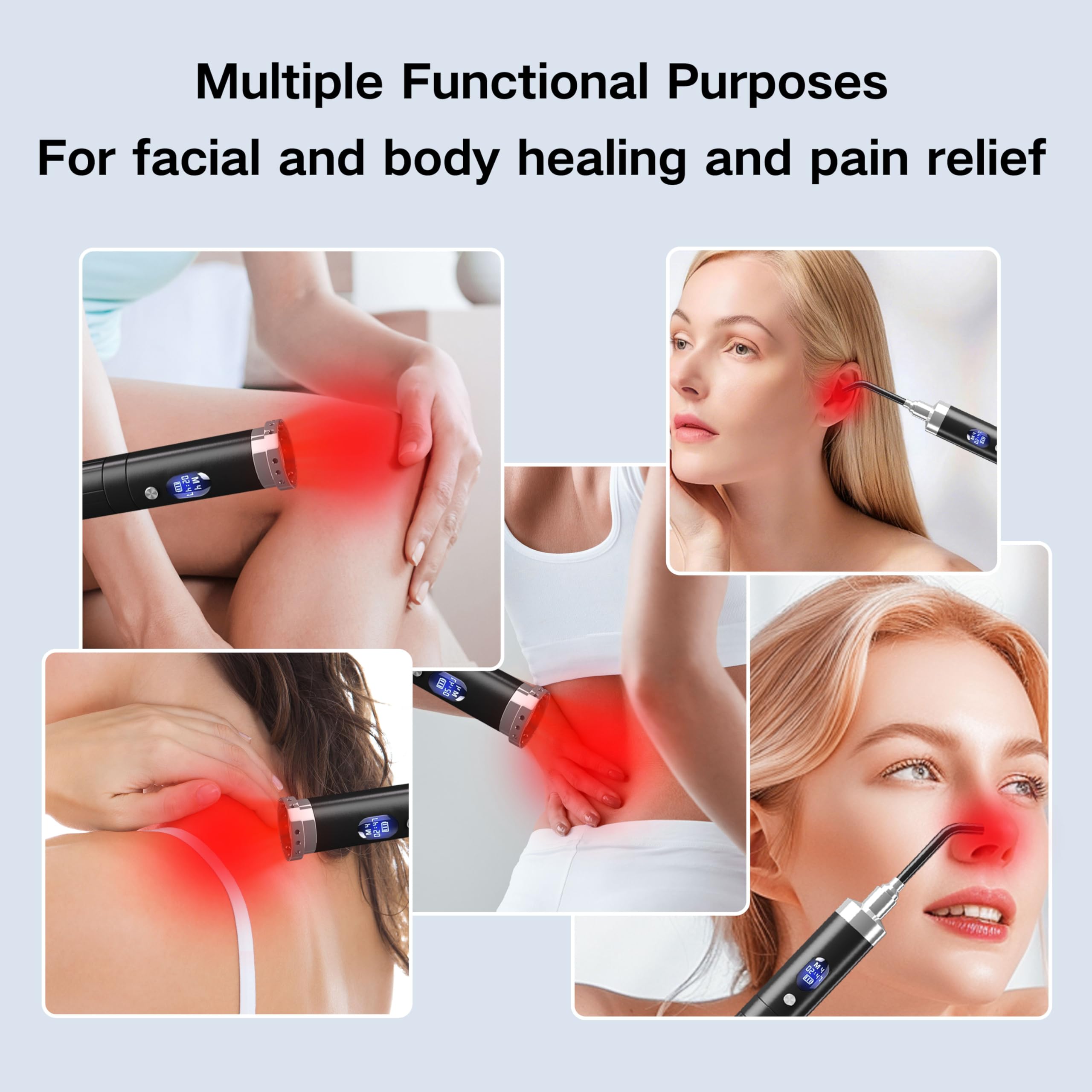 Kaltagled red light therapy device travel case keeps your wand protected.