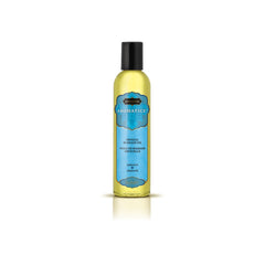 KAMA SUTRA Aromatics Massage Oil Serenity bottle for a relaxing full-body massage.