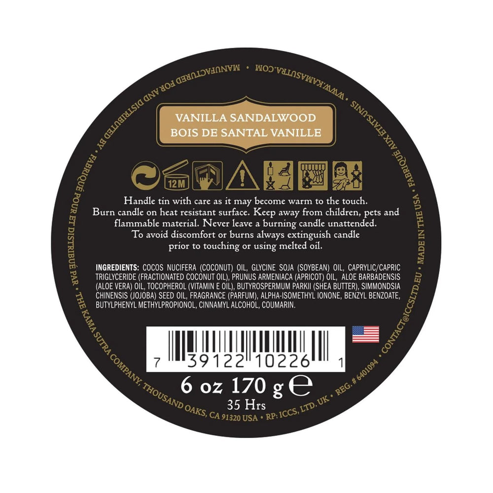 Kama Sutra Coconut-Soy massage oil texture provides hydrating glide.