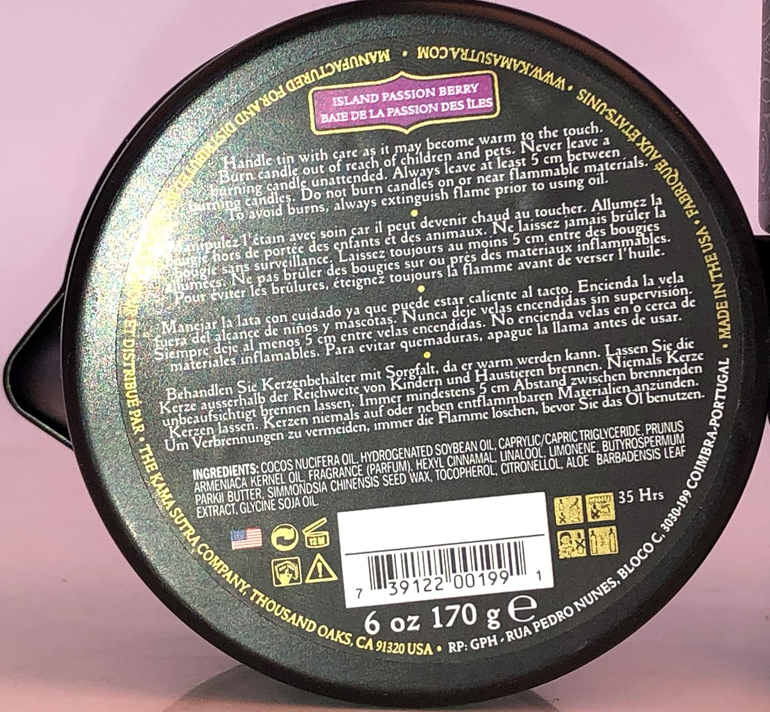 KAMA SUTRA Ignite candle creates a spa-like relaxation ritual at home
