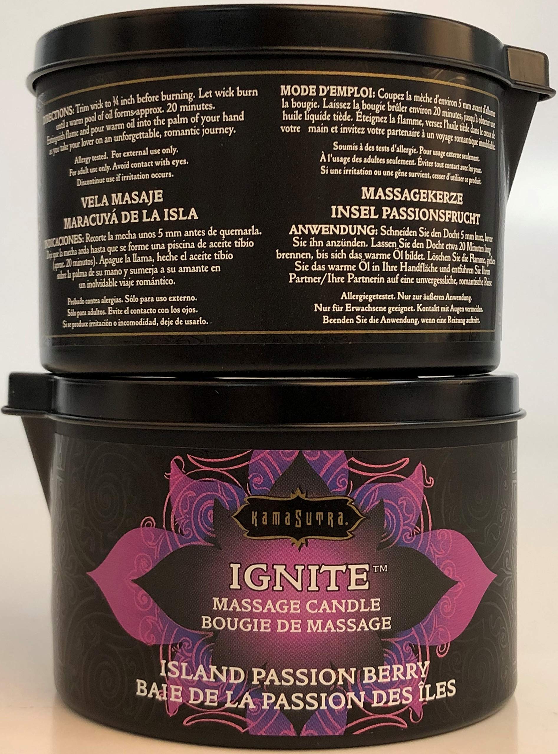 KAMA SUTRA Ignite romantic evenings with Island Passion Berry scent