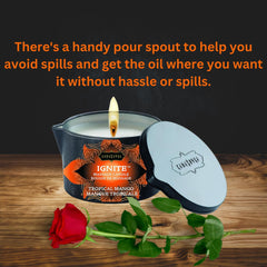Kama Sutra Ignite tropical mango scent aroma enhancing home spa rituals