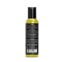 Kama Sutra Sex Magnet Massage Oil label with Vanilla Amber, ideal for romantic moments.