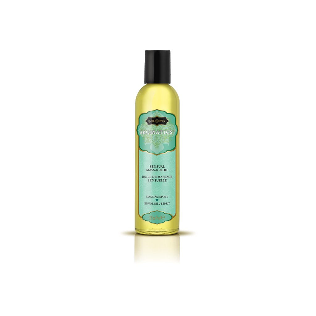 KAMA SUTRA Soaring Spirit massage oil bottle pour for relaxing couples massage and daily care
