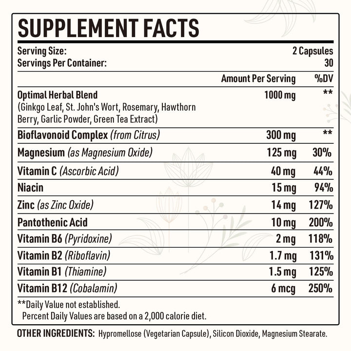 Kanacoufce tinnitus capsules close-up highlighting easy-to-swallow design.