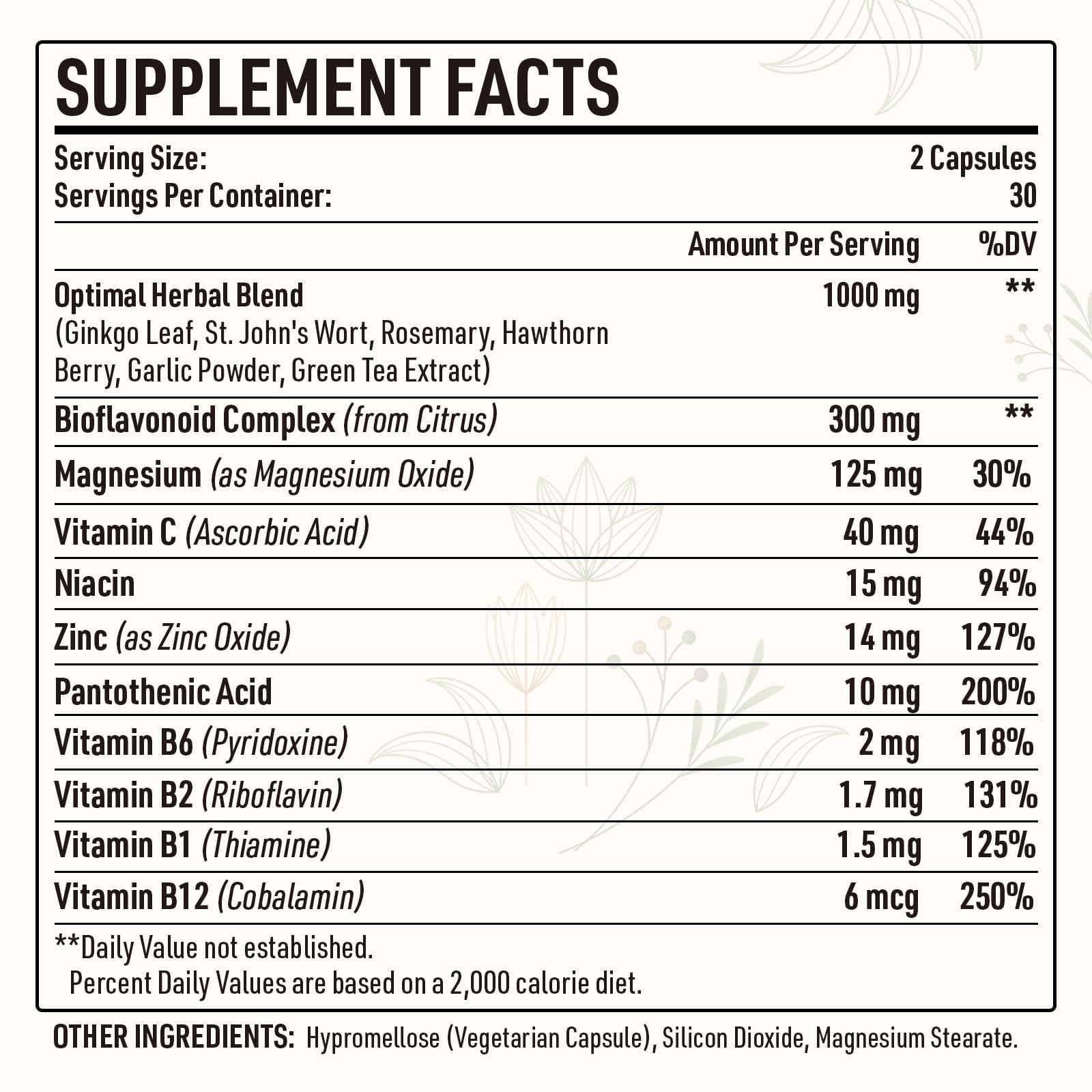 Kanacoufce tinnitus capsules ready to take with water for smooth, convenient daily support.