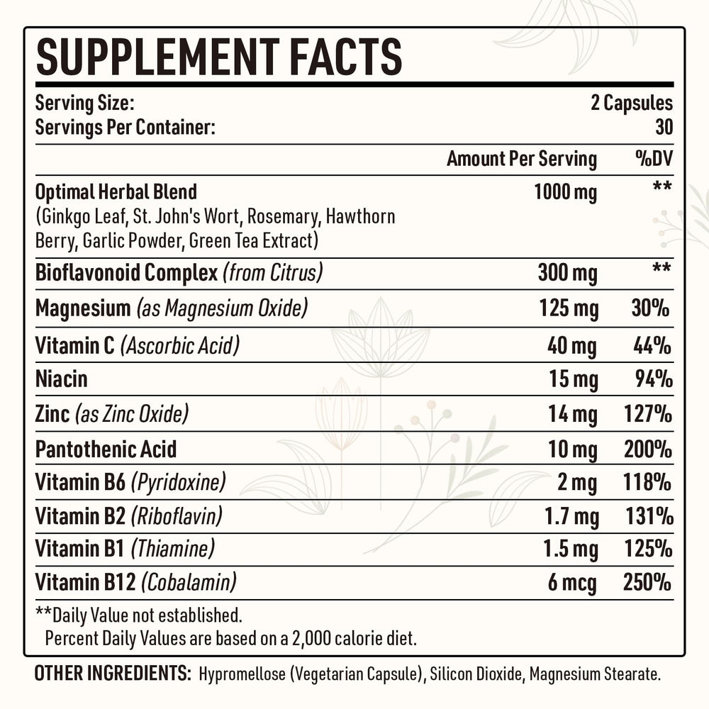 Kanacoufce tinnitus capsules ready to take with water for smooth, convenient daily support.