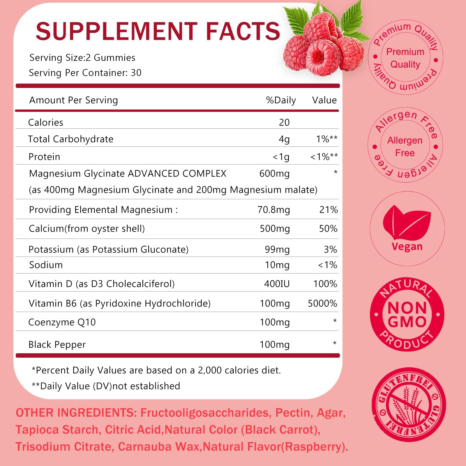 KangRiXin magnesium glycinate gummies close-up shows soft chew texture with sugar-free convenience.