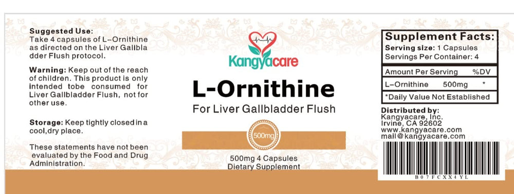 Kangyacare detox instruction guide with step-by-step protocol
