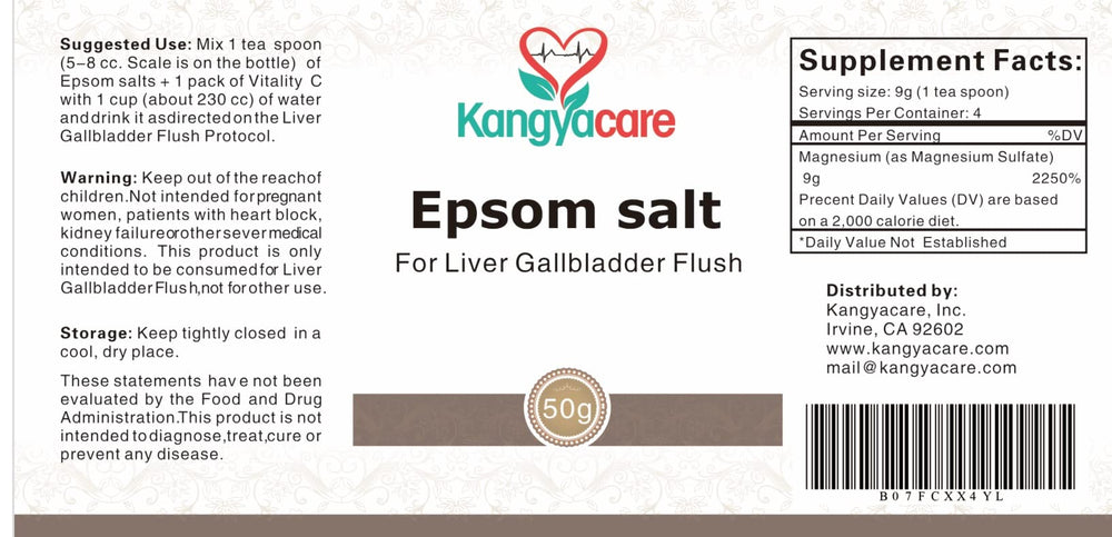 Kangyacare high-dose Active C packets to boost vitamin C stores during detox