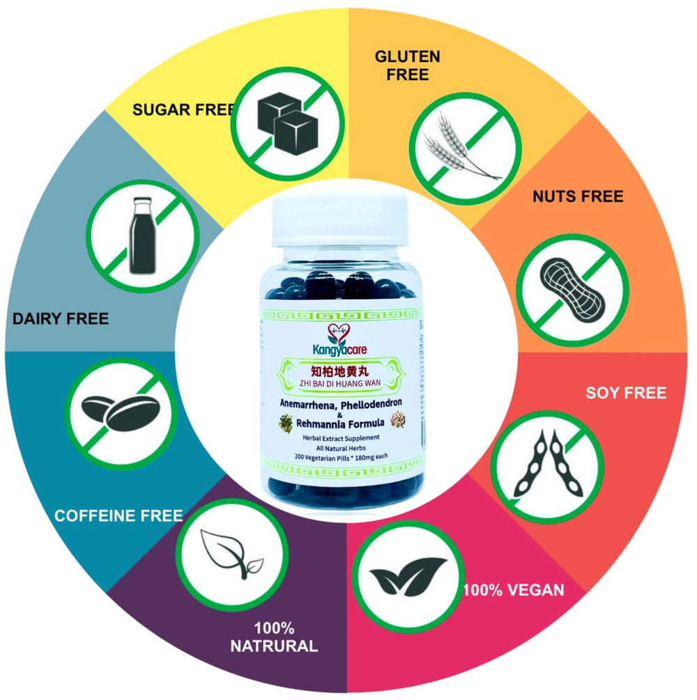 Kangyacare Zhi Bai Di Huang Wan herbal blend with traditional herbs