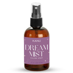 KANU Night Time Pillow Spray bottle shown front view, ideal calming bedtime accessory
