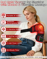 Kaoudt shoulder wrap with 5000mAh battery for long cordless sessions