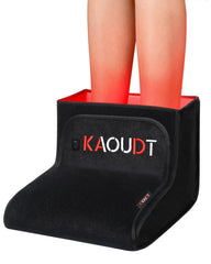 Kaoudt foot therapy device front view showing full-foot coverage for daily relief
