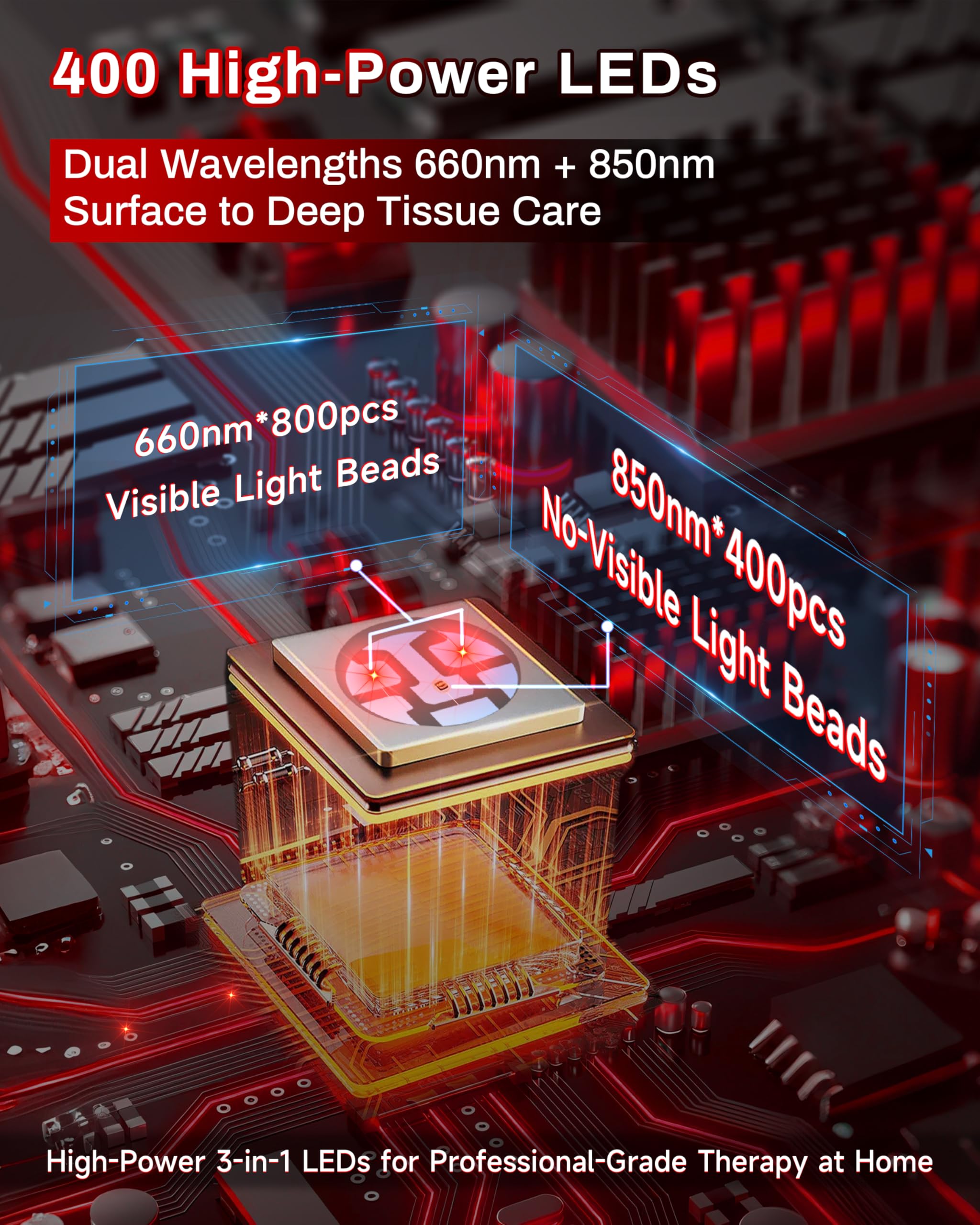 Kaoudt red light therapy mat includes 365-day warranty and support.