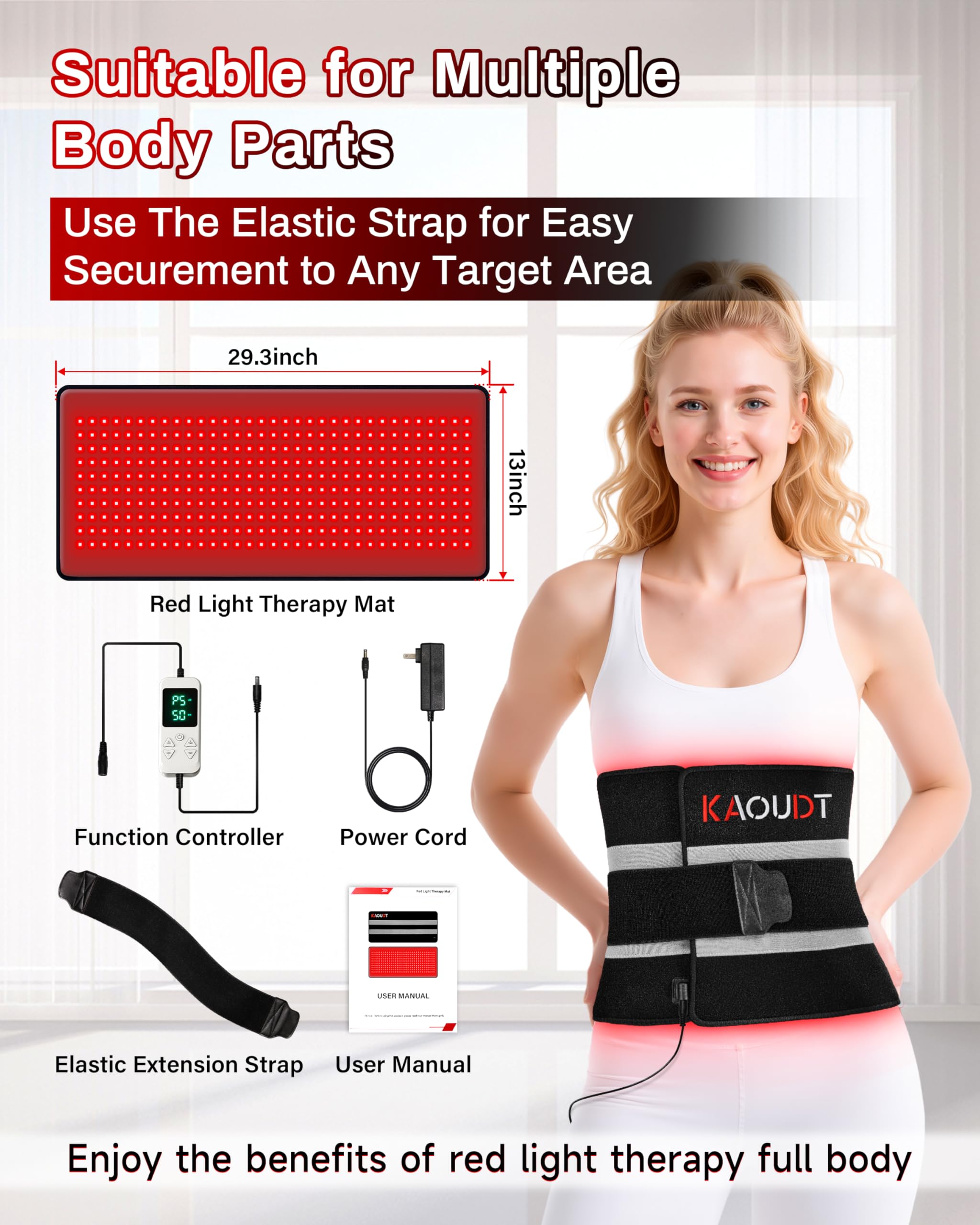 Kaoudt mat with support badge indicating 1-year after-sales assistance.