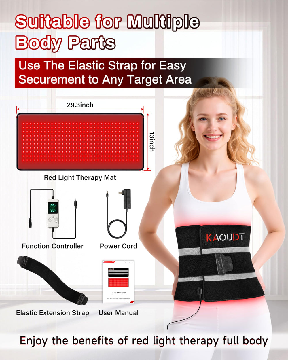 Kaoudt mat with support badge indicating 1-year after-sales assistance.