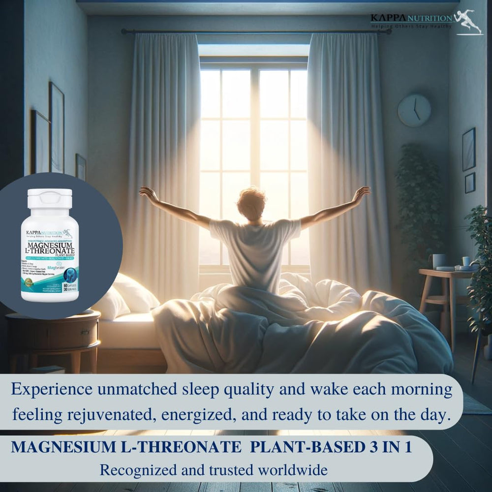 Kappa Nutrition MagBrain brain-focused lifestyle shot suggesting memory and focus.