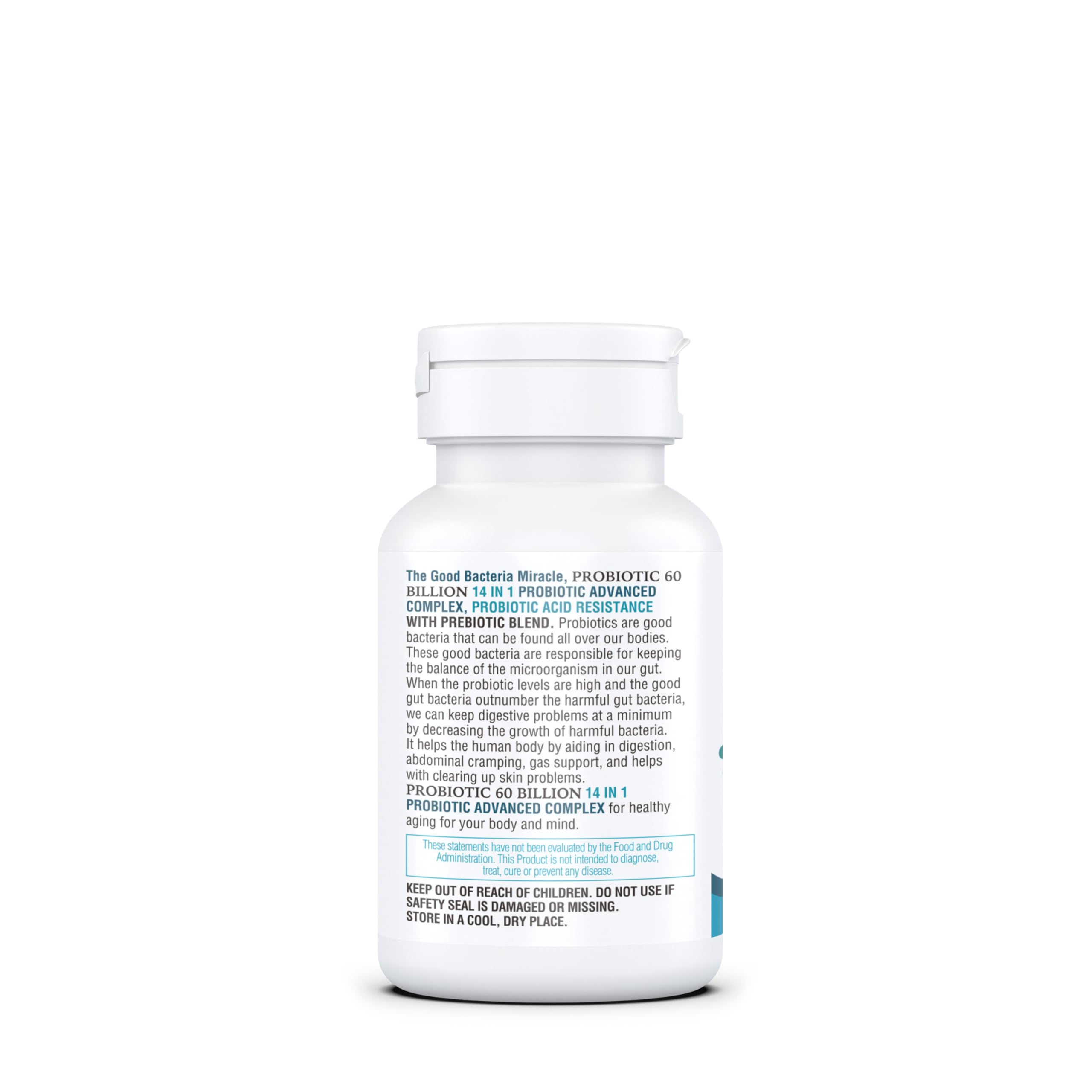 KAPPA NUTRITION probiotic 60B CFU bottle with 14 strains