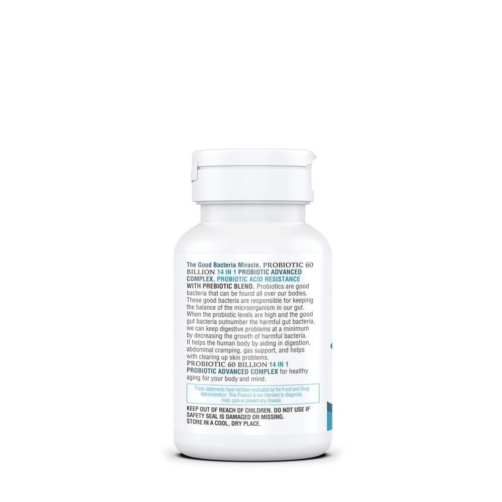 KAPPA NUTRITION probiotic 60B CFU bottle with 14 strains