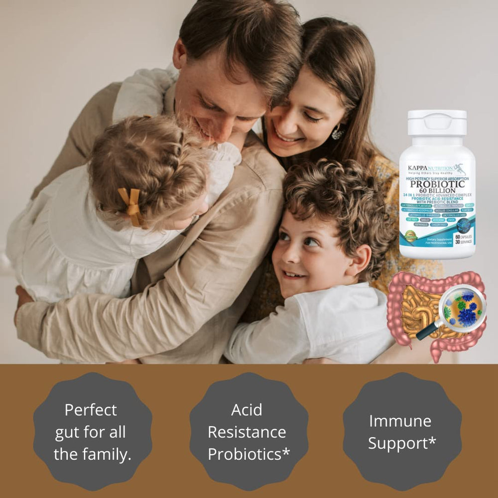 KAPPA NUTRITION prebiotic blend supports healthy digestion