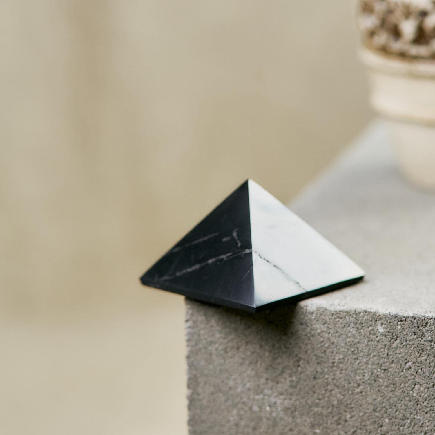 Karelian Heritage protective pyramid for meditation and stress relief at home