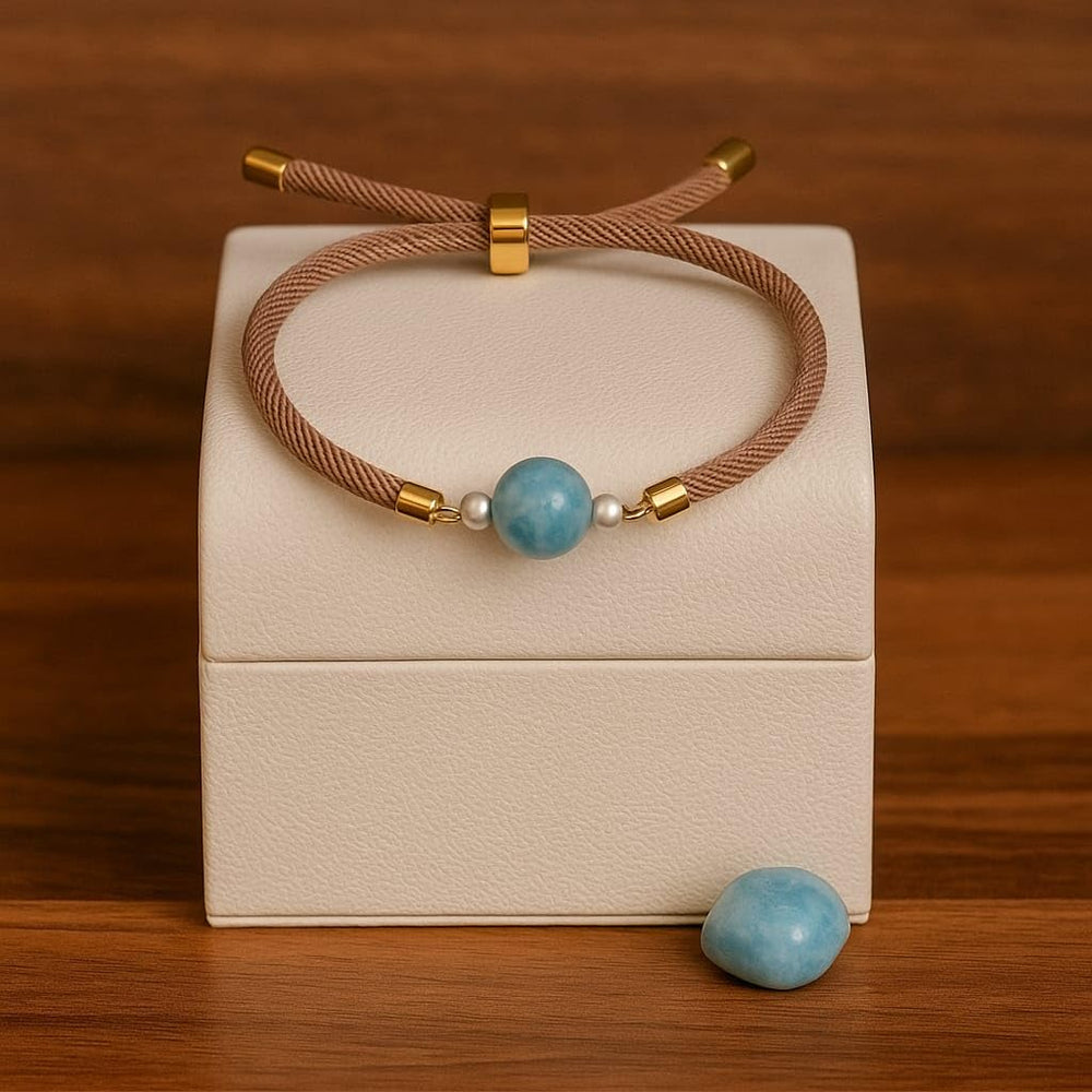 Karimar unique blue Larimar stone showcasing Caribbean beauty