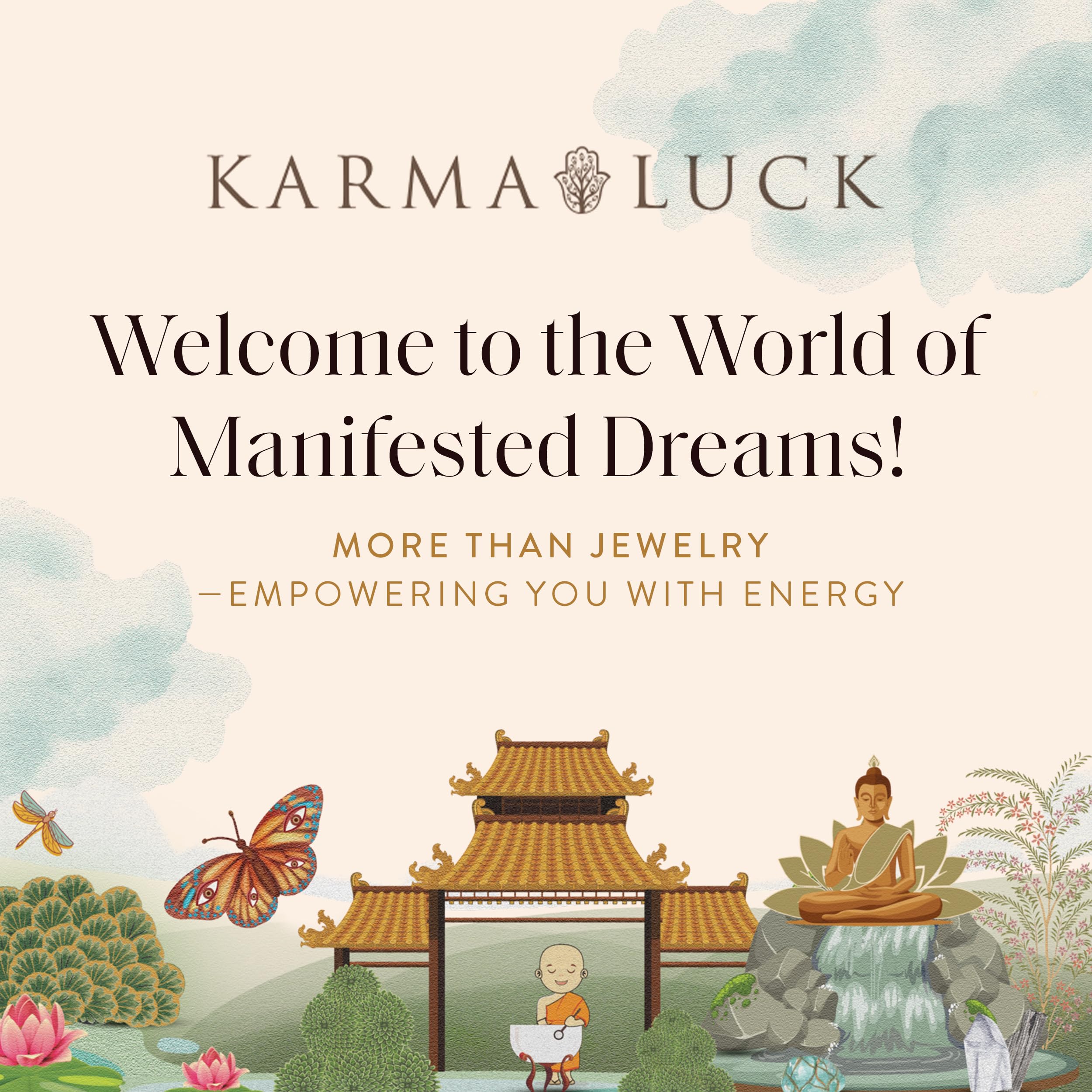 KARMA AND LUCK tree of life decor invites prosperity, friendship, and love into daily life