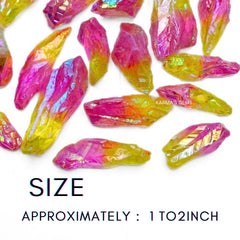 Karma Gems agate raw stones for energy balance and collection.