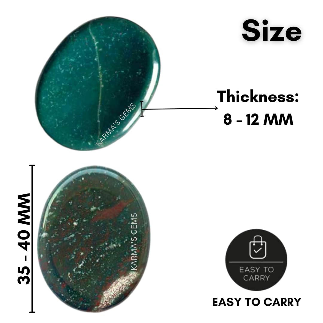 Karma Gems Bloodstone meditation setup enhances concentration and serenity.