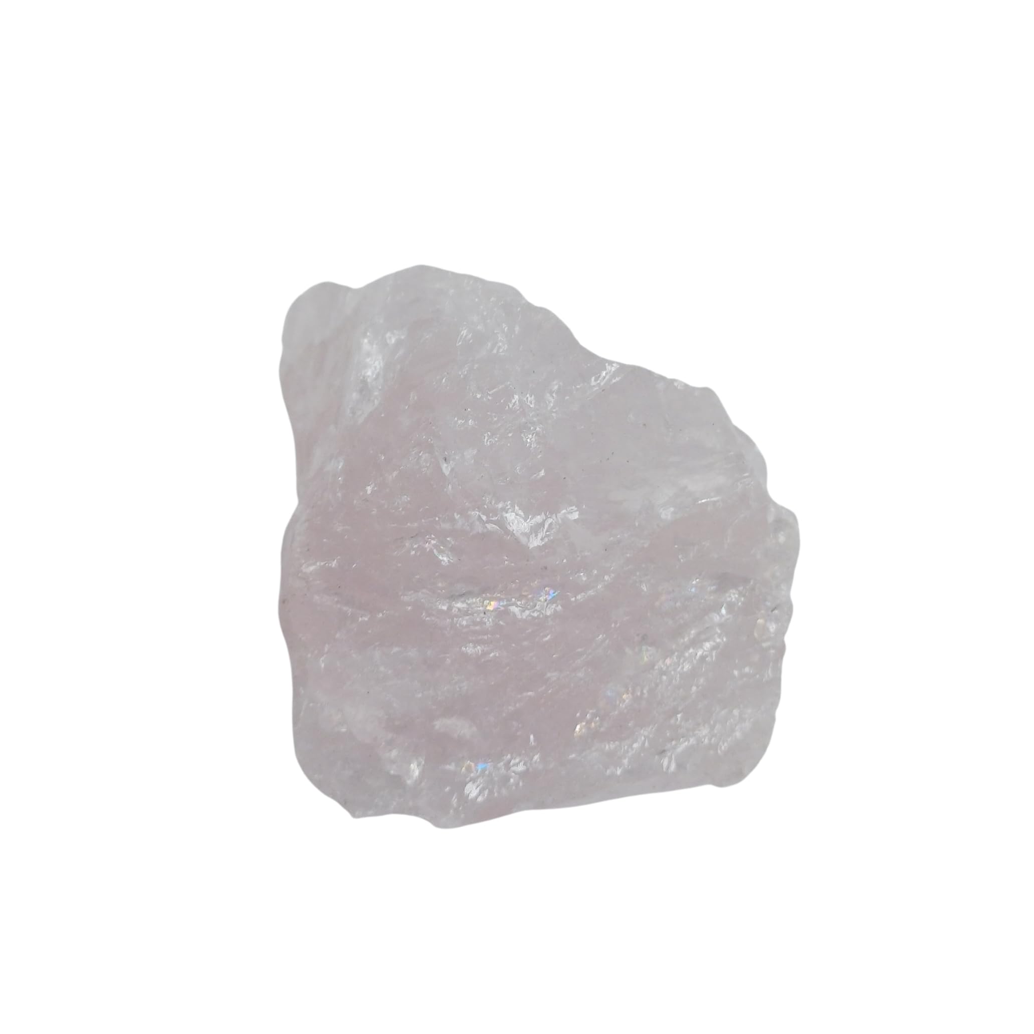 Karma Gems chakra-balancing rose quartz stones for spiritual practice at home.