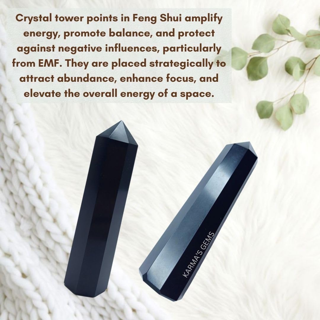 Karma Gems Crystal Tower in gift box for gifting