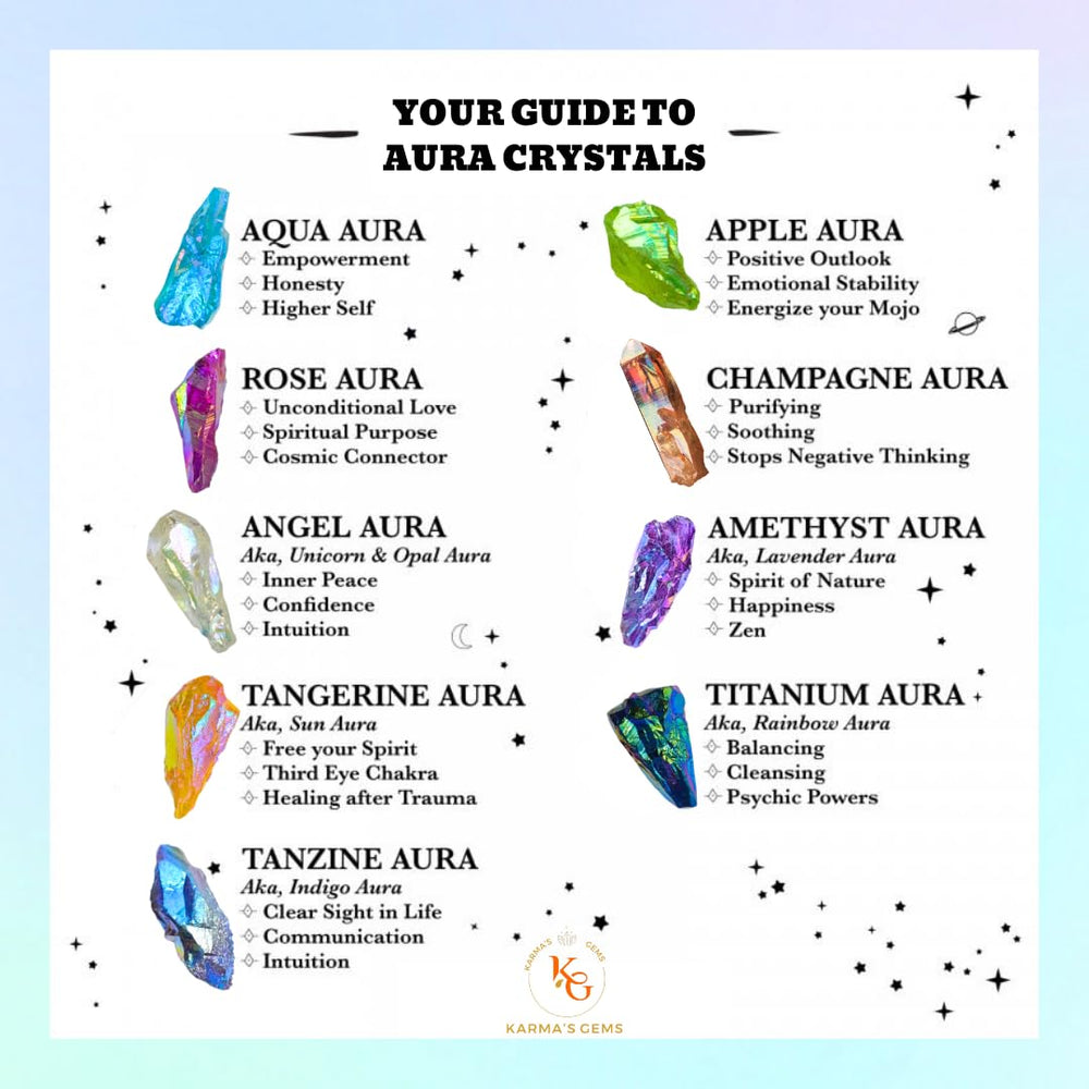 Karma Gems energy balance crystals for calm and mindful energy work