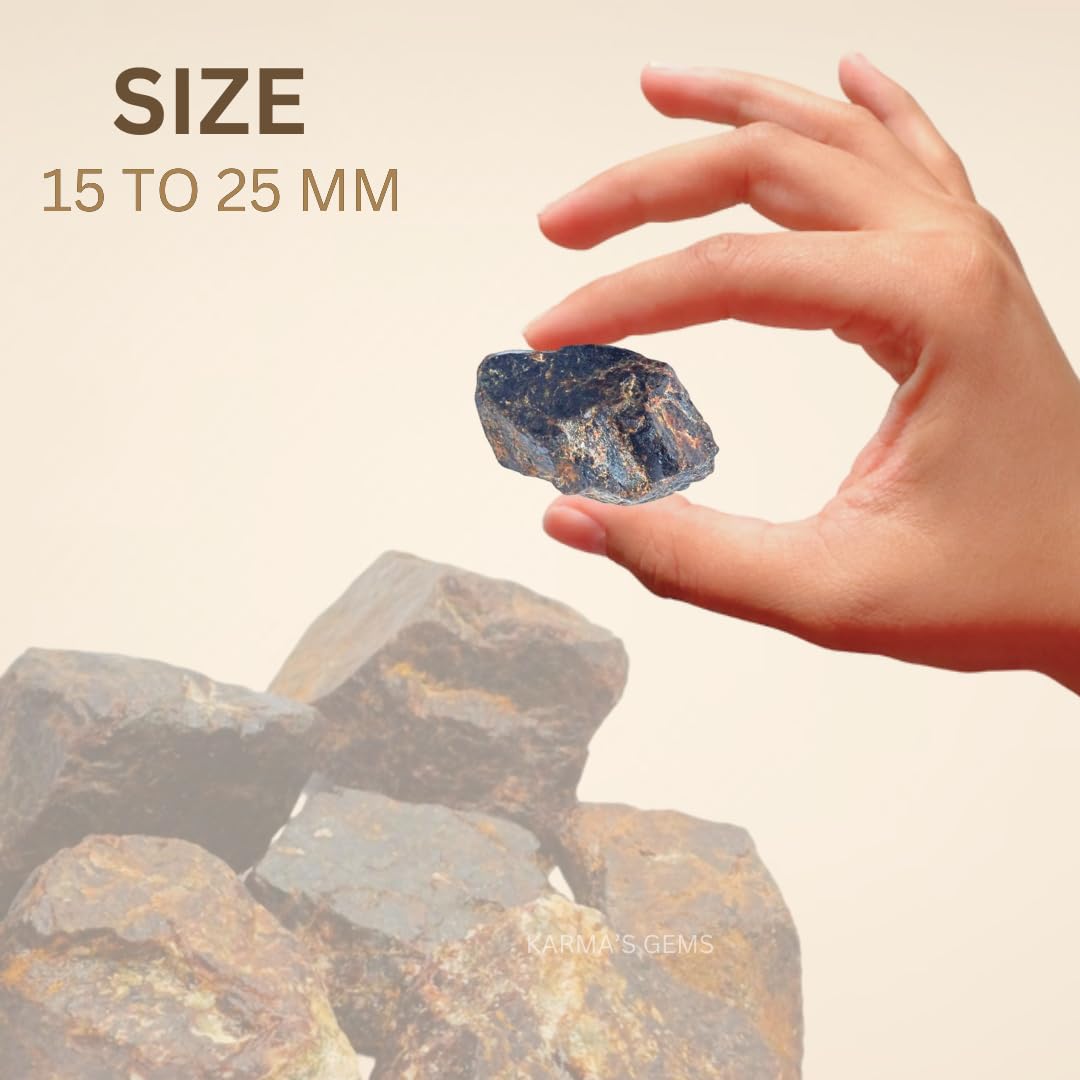 Granate Karma Gems con corte irregular, perfecto para proyectos de joyería.