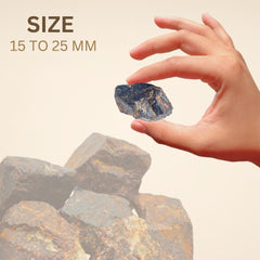 Granate Karma Gems con corte irregular, perfecto para proyectos de joyería.