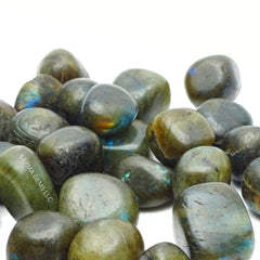 Karma Gems Labradorite stones glow to suggest spiritual awareness and lucid dreaming