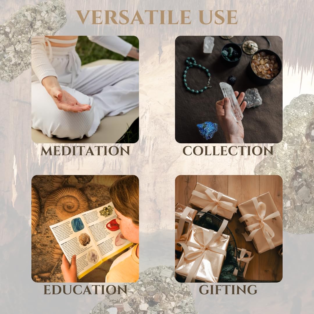 Karma Gems rough pyrite stones, durable accents for pendants and beads.