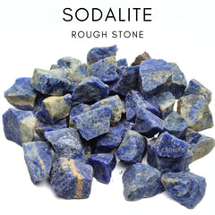 Karma Gems sodalite tumbling cabochon pieces for clarity and decision making