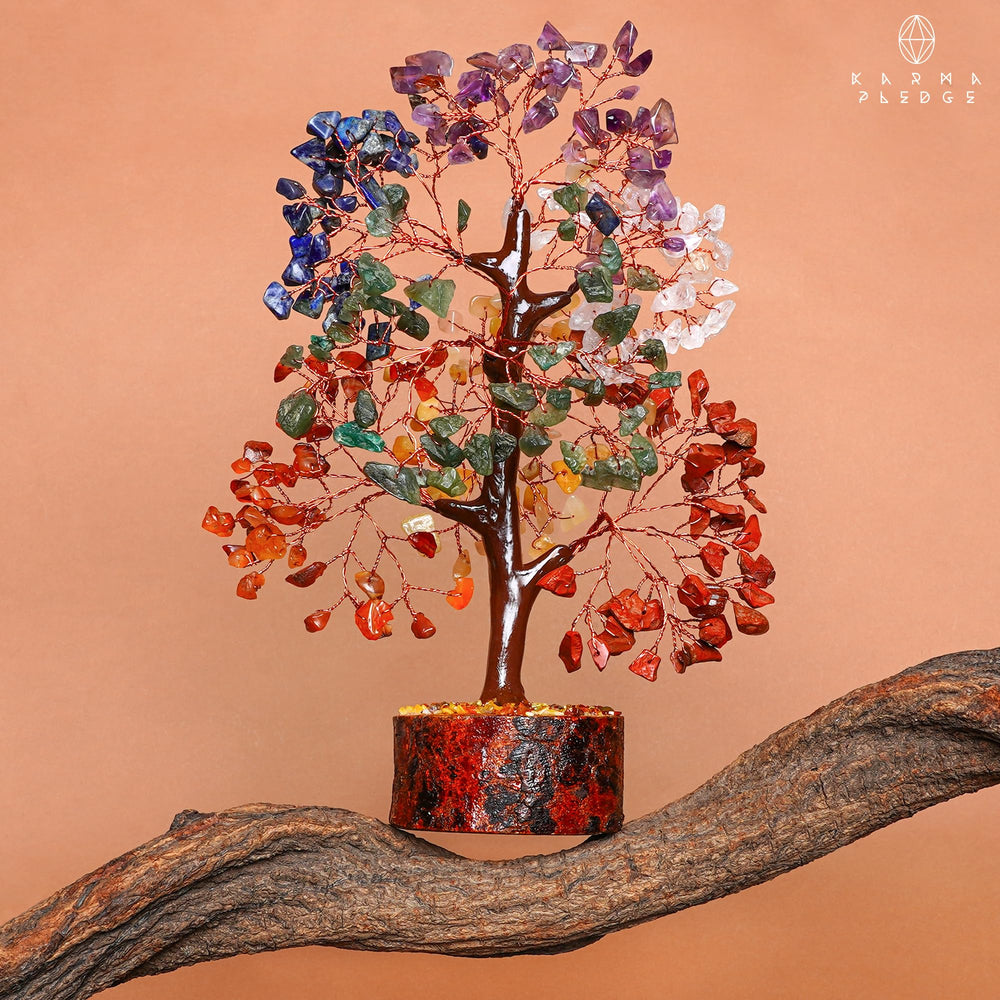 KARMAPLEDGE copper wire branches close-up show handcrafted artistry.