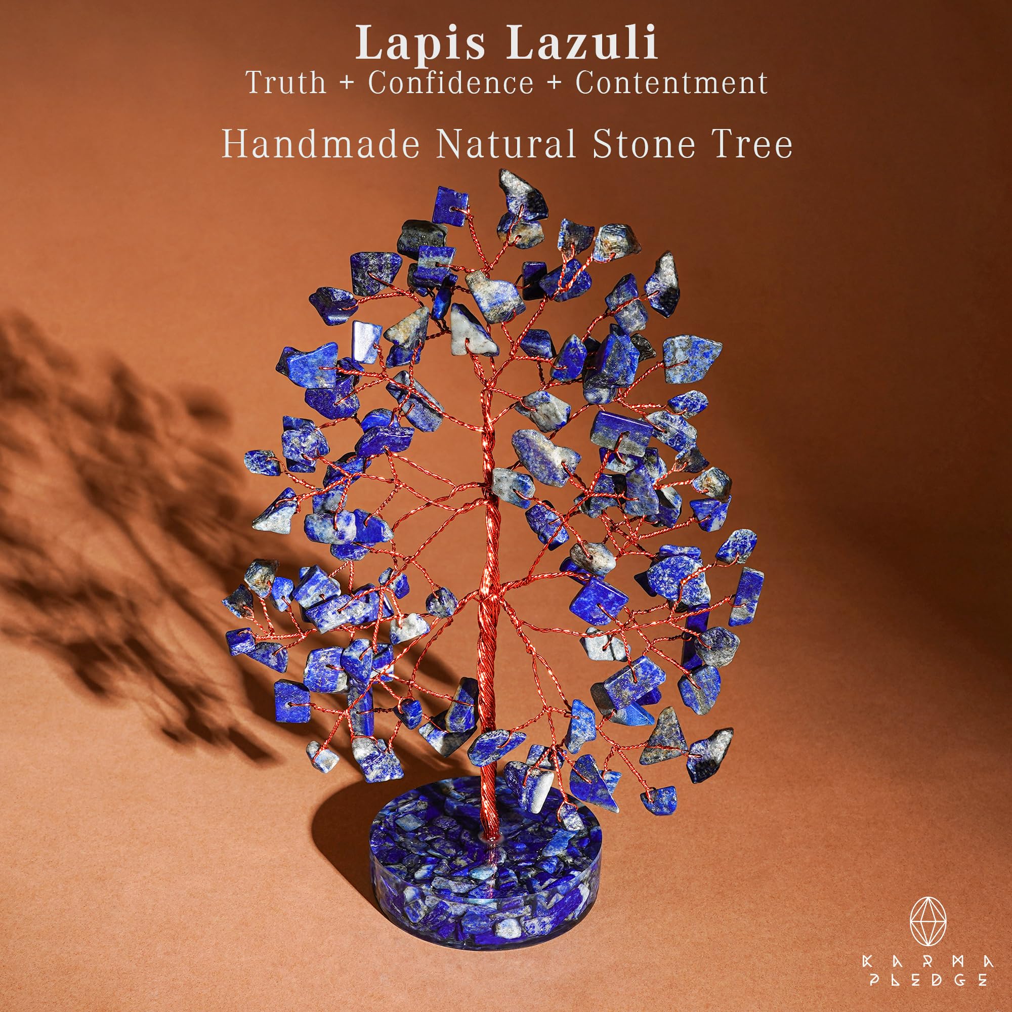 KARMAPLEDGE crystal tree chakra balance boosts harmony in the workspace
