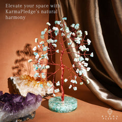 KARMAPLEDGE crystal tree chakra healing focus for mindful energy