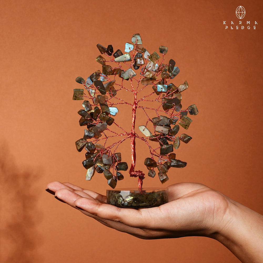 KARMAPLEDGE chakra-inspired design complements modern decor aesthetics.