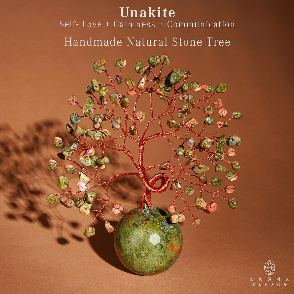 KARMAPLEDGE crystal tree life branches showcase graceful energy.