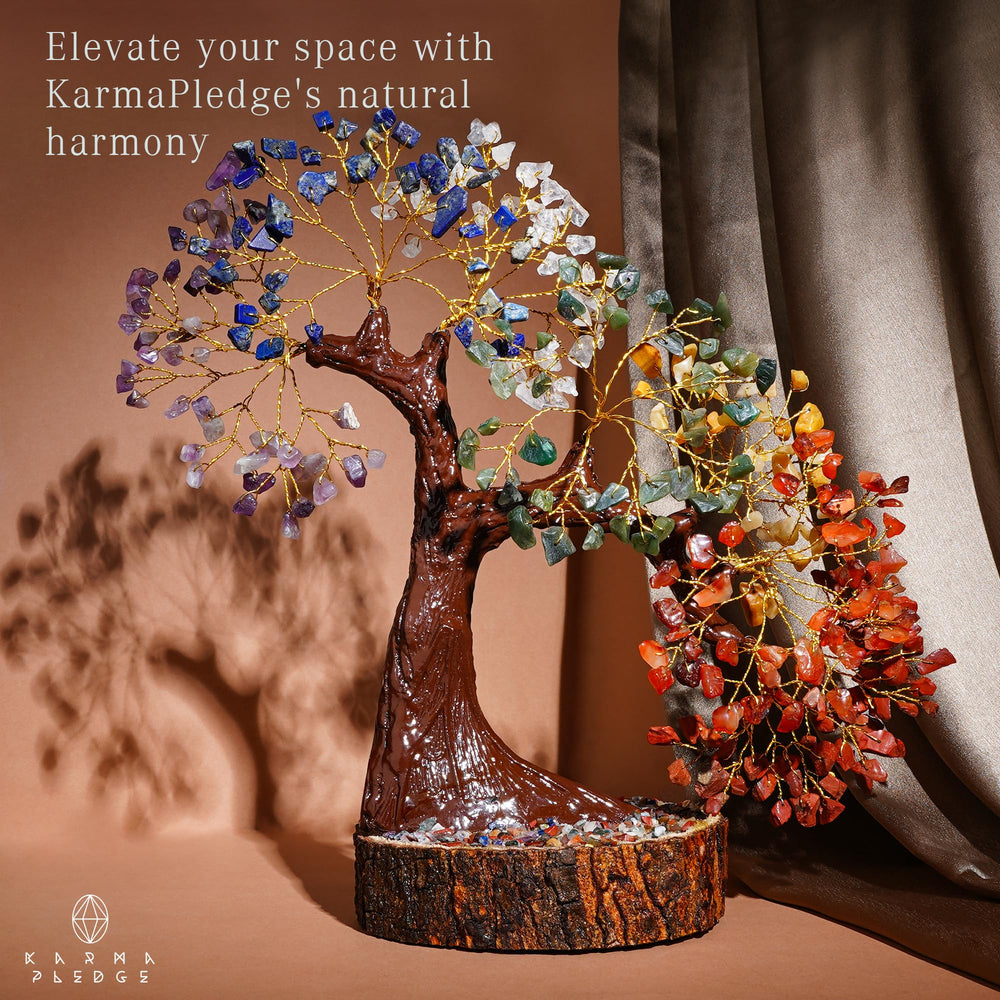 KARMAPLEDGE Tree of Life symbolizes abundance and prosperity for mindful spaces