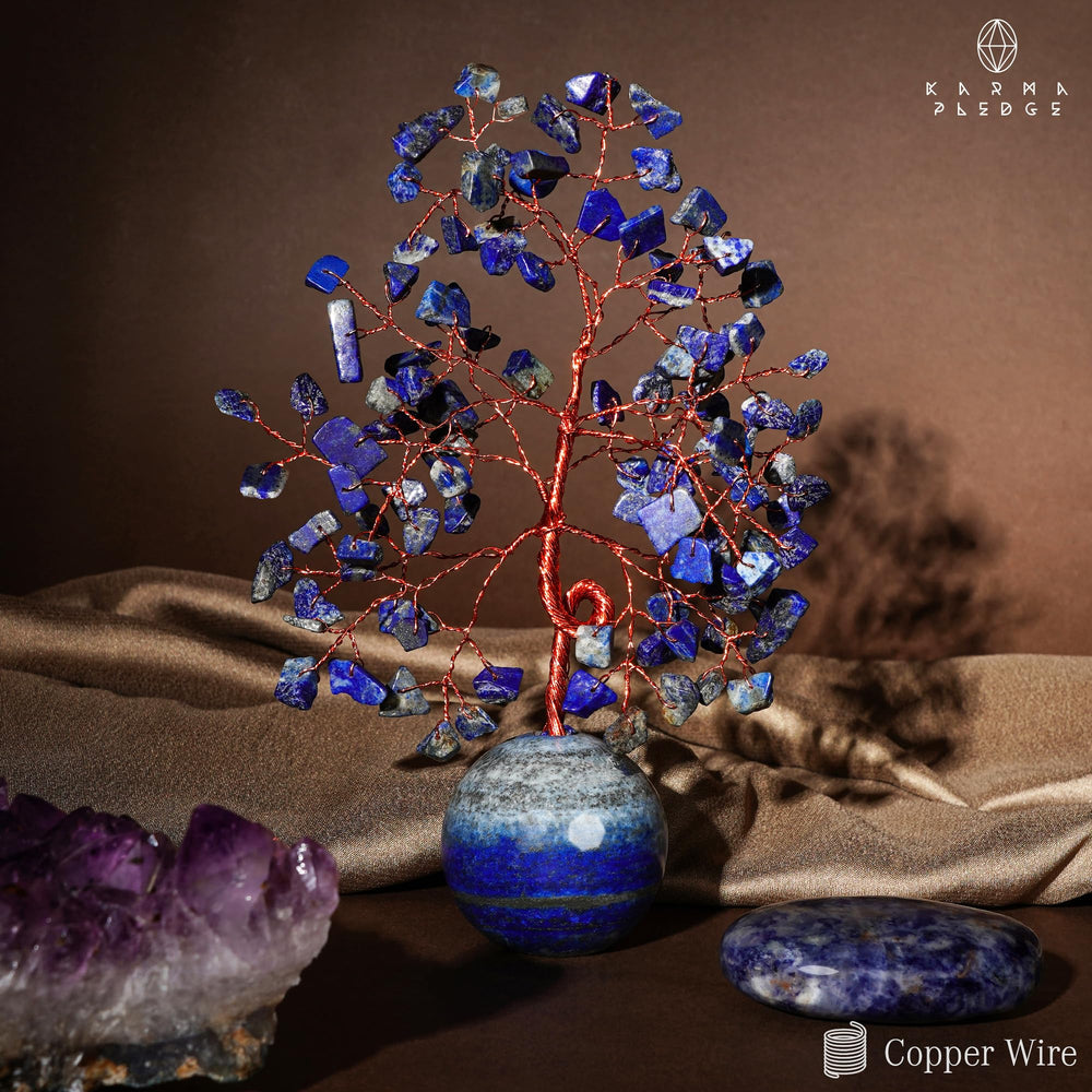 KARMAPLEDGE Crystal Tree tabletop decor elevating room aesthetics