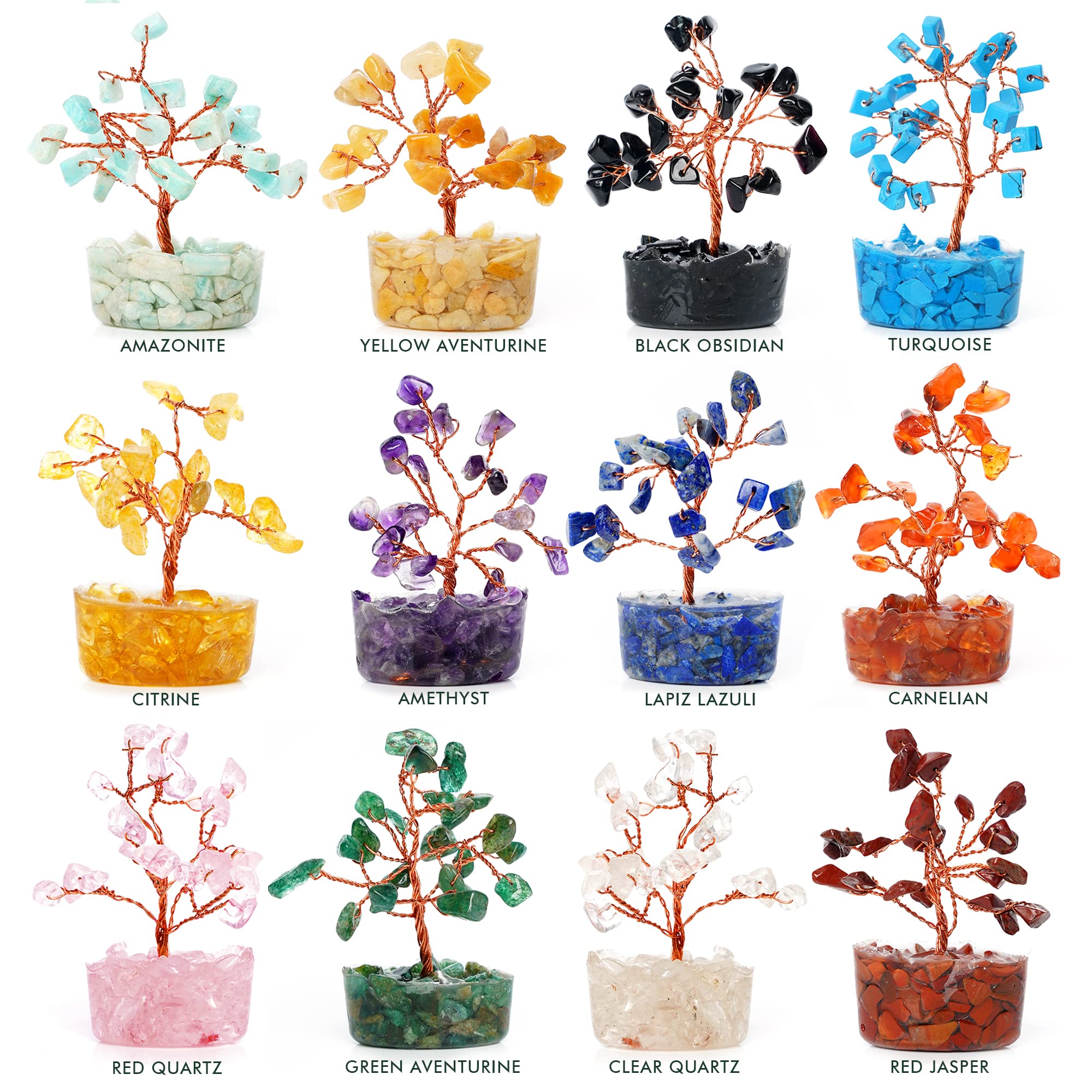 KARMAPLEDGE Healing Crystal Tree branch detail—handcrafted texture adds elegant ambience