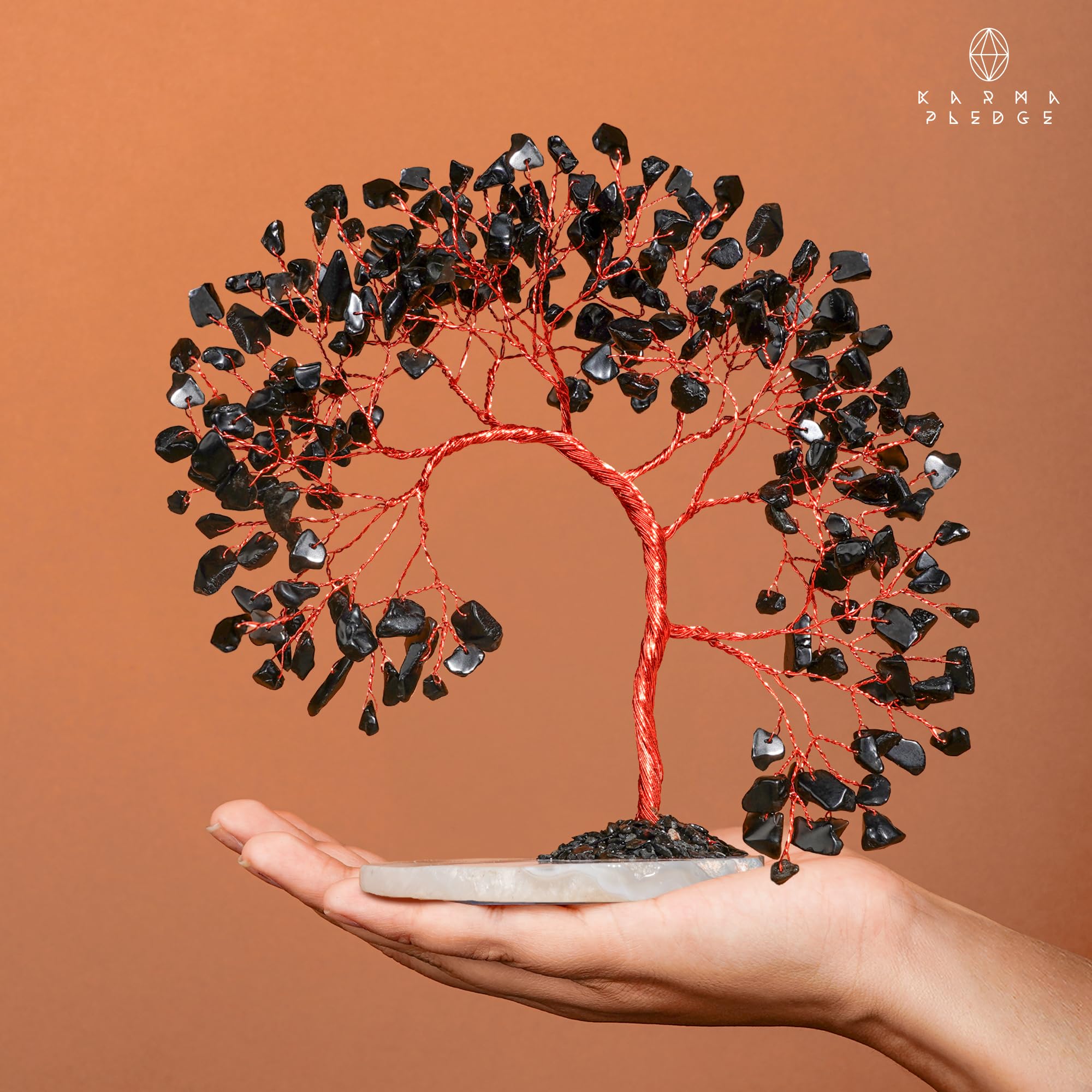 KARMAPLEDGE Healing focus visual decor supports meditation and mindful ambiance.