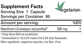 Karuna Hawthorn 300mg capsules for cardiovascular wellness