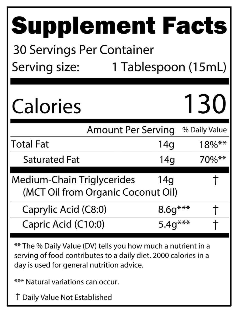 Kate Naturals MCT Oil in coffee — keto-friendly smooth addition.